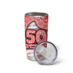 Sydney Swans NAIDOC Week 2026 Tumbler Cup Australian Aboriginal Dot Art Dreamtime Pattern Style