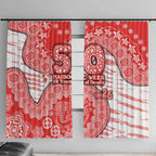 Sydney Swans NAIDOC Week 2026 Window Curtain Australian Aboriginal Dot Art Dreamtime Pattern Style