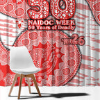 Sydney Swans NAIDOC Week 2026 Window Curtain Australian Aboriginal Dot Art Dreamtime Pattern Style