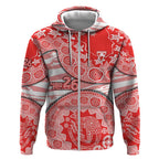 Sydney Swans NAIDOC Week 2026 Zip Hoodie Australian Aboriginal Dot Art Dreamtime Pattern Style