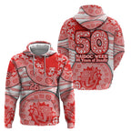 Sydney Swans NAIDOC Week 2026 Zip Hoodie Australian Aboriginal Dot Art Dreamtime Pattern Style