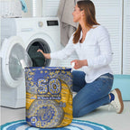 West Coast Eagles NAIDOC Week 2026 Laundry Basket Australian Aboriginal Dot Art Dreamtime Pattern Style
