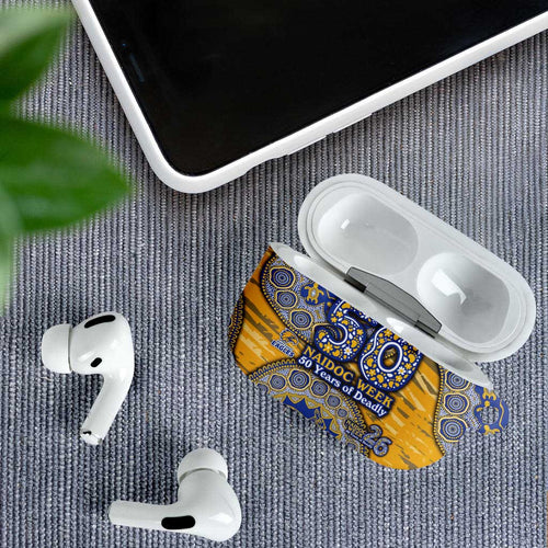 West Coast Eagles NAIDOC Week 2026 AirPods Case Australian Aboriginal Dot Art Dreamtime Pattern Style