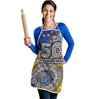 West Coast Eagles NAIDOC Week 2026 Apron Australian Aboriginal Dot Art Dreamtime Pattern Style