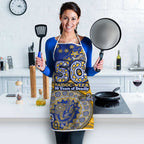 West Coast Eagles NAIDOC Week 2026 Apron Australian Aboriginal Dot Art Dreamtime Pattern Style