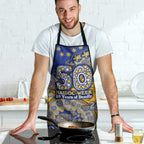 West Coast Eagles NAIDOC Week 2026 Apron Australian Aboriginal Dot Art Dreamtime Pattern Style