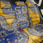 West Coast Eagles NAIDOC Week 2026 Back Car Seat Cover Australian Aboriginal Dot Art Dreamtime Pattern Style