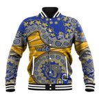 West Coast Eagles NAIDOC Week 2026 Baseball Jacket Australian Aboriginal Dot Art Dreamtime Pattern Style