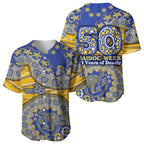 West Coast Eagles NAIDOC Week 2026 Baseball Jersey Australian Aboriginal Dot Art Dreamtime Pattern Style