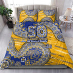 West Coast Eagles NAIDOC Week 2026 Bedding Set Australian Aboriginal Dot Art Dreamtime Pattern Style