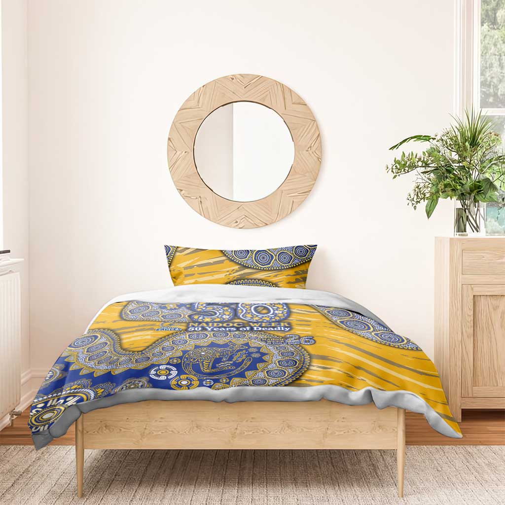West Coast Eagles NAIDOC Week 2026 Bedding Set Australian Aboriginal Dot Art Dreamtime Pattern Style