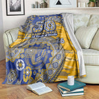 West Coast Eagles NAIDOC Week 2026 Blanket Australian Aboriginal Dot Art Dreamtime Pattern Style