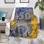 West Coast Eagles NAIDOC Week 2026 Blanket Australian Aboriginal Dot Art Dreamtime Pattern Style