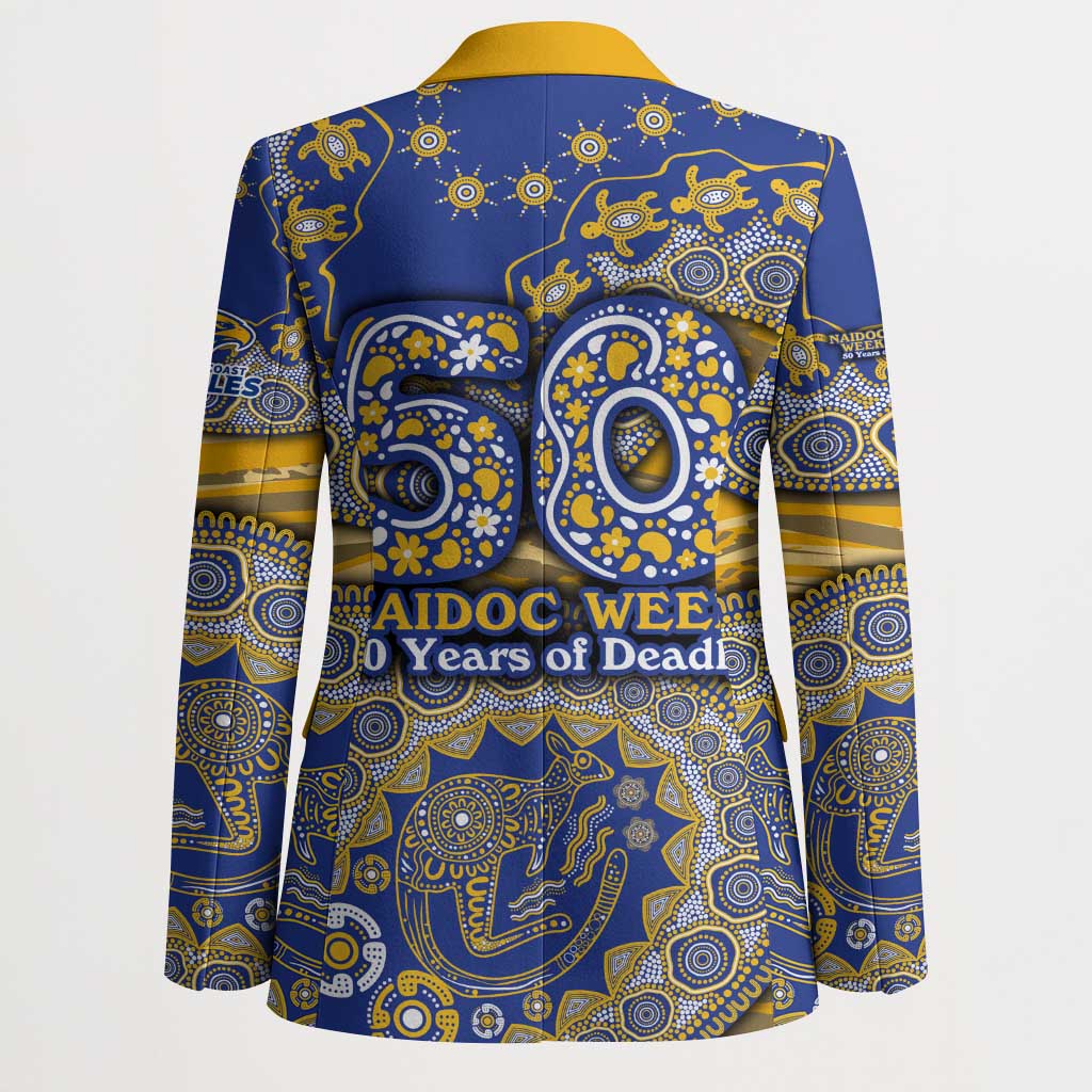 West Coast Eagles NAIDOC Week 2026 Blazer Australian Aboriginal Dot Art Dreamtime Pattern Style