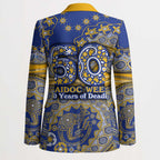West Coast Eagles NAIDOC Week 2026 Blazer Australian Aboriginal Dot Art Dreamtime Pattern Style
