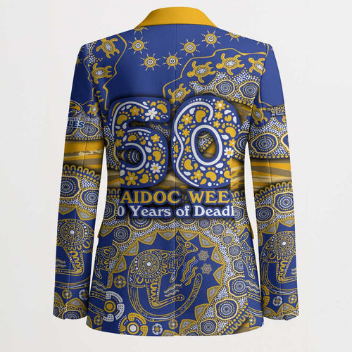 West Coast Eagles NAIDOC Week 2026 Blazer Australian Aboriginal Dot Art Dreamtime Pattern Style