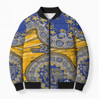 West Coast Eagles NAIDOC Week 2026 Bomber Puffer Jacket Australian Aboriginal Dot Art Dreamtime Pattern Style