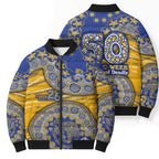 West Coast Eagles NAIDOC Week 2026 Bomber Puffer Jacket Australian Aboriginal Dot Art Dreamtime Pattern Style