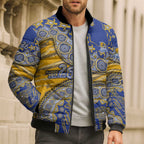 West Coast Eagles NAIDOC Week 2026 Bomber Puffer Jacket Australian Aboriginal Dot Art Dreamtime Pattern Style