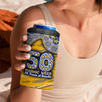 West Coast Eagles NAIDOC Week 2026 4 in 1 Can Cooler Tumbler Australian Aboriginal Dot Art Dreamtime Pattern Style