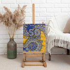 West Coast Eagles NAIDOC Week 2026 Canvas Wall Art Australian Aboriginal Dot Art Dreamtime Pattern Style