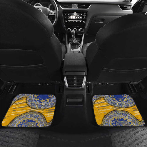 West Coast Eagles NAIDOC Week 2026 Car Mats Australian Aboriginal Dot Art Dreamtime Pattern Style