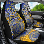 West Coast Eagles NAIDOC Week 2026 Car Seat Cover Australian Aboriginal Dot Art Dreamtime Pattern Style