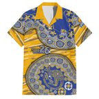 West Coast Eagles NAIDOC Week 2026 Family Matching Tank Maxi Dress and Hawaiian Shirt Australian Aboriginal Dot Art Dreamtime Pattern Style