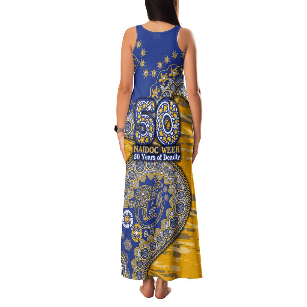 West Coast Eagles NAIDOC Week 2026 Family Matching Tank Maxi Dress and Hawaiian Shirt Australian Aboriginal Dot Art Dreamtime Pattern Style
