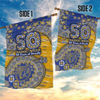 West Coast Eagles NAIDOC Week 2026 Garden Flag Australian Aboriginal Dot Art Dreamtime Pattern Style