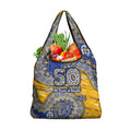 West Coast Eagles NAIDOC Week 2026 Grocery Bag Australian Aboriginal Dot Art Dreamtime Pattern Style