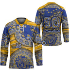 West Coast Eagles NAIDOC Week 2026 Hockey Jersey Australian Aboriginal Dot Art Dreamtime Pattern Style