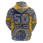 West Coast Eagles NAIDOC Week 2026 Hoodie Australian Aboriginal Dot Art Dreamtime Pattern Style