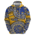 West Coast Eagles NAIDOC Week 2026 Hoodie Australian Aboriginal Dot Art Dreamtime Pattern Style