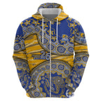 West Coast Eagles NAIDOC Week 2026 Hoodie Australian Aboriginal Dot Art Dreamtime Pattern Style