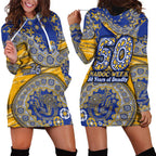 West Coast Eagles NAIDOC Week 2026 Hoodie Dress Australian Aboriginal Dot Art Dreamtime Pattern Style