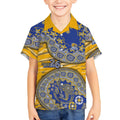 West Coast Eagles NAIDOC Week 2026 Kid Hawaiian Shirt Australian Aboriginal Dot Art Dreamtime Pattern Style