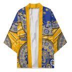 West Coast Eagles NAIDOC Week 2026 Kimono Australian Aboriginal Dot Art Dreamtime Pattern Style