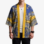 West Coast Eagles NAIDOC Week 2026 Kimono Australian Aboriginal Dot Art Dreamtime Pattern Style