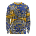 West Coast Eagles NAIDOC Week 2026 Long Sleeve Shirt Australian Aboriginal Dot Art Dreamtime Pattern Style