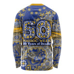 West Coast Eagles NAIDOC Week 2026 Long Sleeve Shirt Australian Aboriginal Dot Art Dreamtime Pattern Style