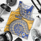 West Coast Eagles NAIDOC Week 2026 Men Tank Top Australian Aboriginal Dot Art Dreamtime Pattern Style