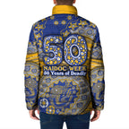 West Coast Eagles NAIDOC Week 2026 Padded Jacket Australian Aboriginal Dot Art Dreamtime Pattern Style