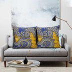 West Coast Eagles NAIDOC Week 2026 Pillow Cover Australian Aboriginal Dot Art Dreamtime Pattern Style