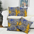 West Coast Eagles NAIDOC Week 2026 Pillow Cover Australian Aboriginal Dot Art Dreamtime Pattern Style