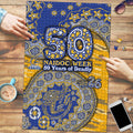 West Coast Eagles NAIDOC Week 2026 Puzzle Australian Aboriginal Dot Art Dreamtime Pattern Style