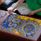 West Coast Eagles NAIDOC Week 2026 Puzzle Australian Aboriginal Dot Art Dreamtime Pattern Style