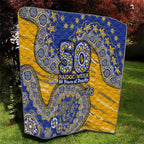 West Coast Eagles NAIDOC Week 2026 Quilt Australian Aboriginal Dot Art Dreamtime Pattern Style
