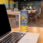 West Coast Eagles NAIDOC Week 2026 Skinny Tumbler Australian Aboriginal Dot Art Dreamtime Pattern Style