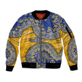 West Coast Eagles NAIDOC Week 2026 Sleeve Zip Bomber Jacket Australian Aboriginal Dot Art Dreamtime Pattern Style